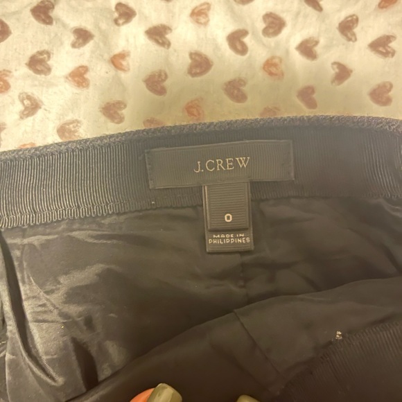 100% wool j crew size 0 dark gray - Picture 3 of 3